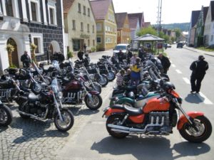 Triumph Rocket III Forum Frankenlandtreffen