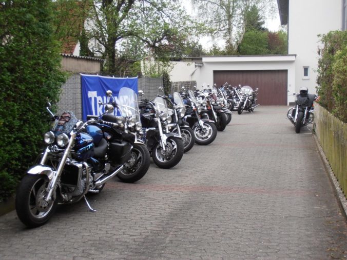 Triumph Rocket III Forum Frankenlandtreffen